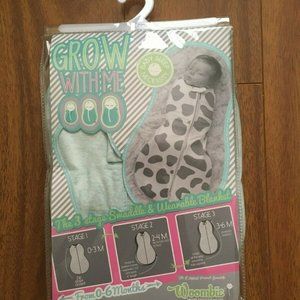 The Woombie Grow With Me 0-6 Mth Swaddle